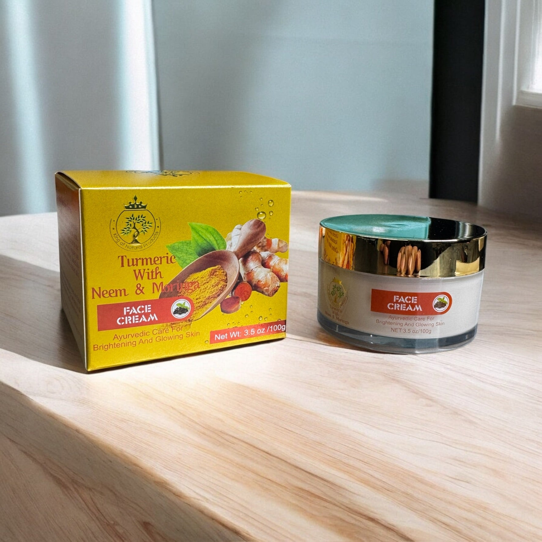 Turmeric With Neem & Moringa Face Cream