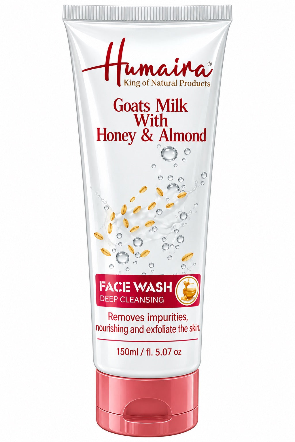 Goats Milk with Honey & Almond Facial Wash