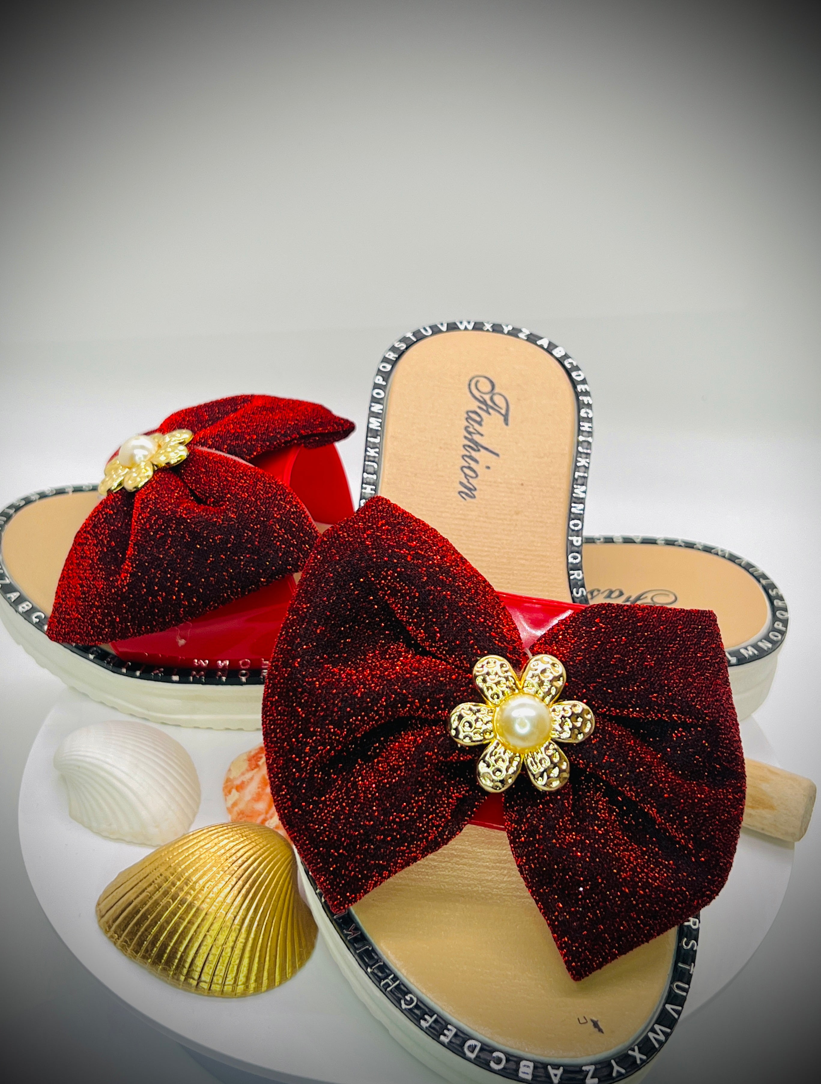 Bling Bowtie Sandals